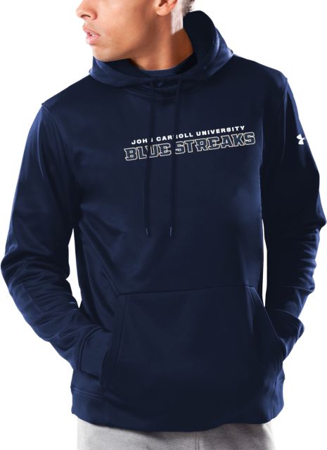 John Carroll Under Armour Armour Fleece Hoodie Wordmark - ONLINE ONLY