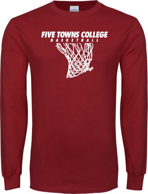 Five Towns Long Sleeve T Shirt Basketball - ONLINE ONLY