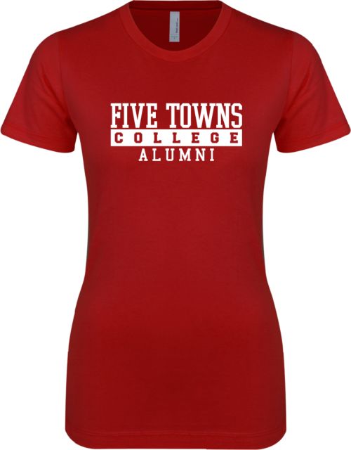 Five Towns Next Level Ladies SoftStyle Junior Fitted Tee Alumni - ONLINE ONLY