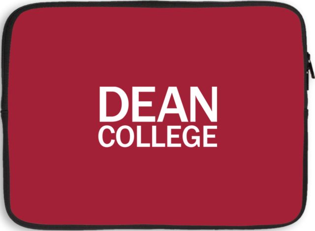 Dean College 13 inch Neoprene Laptop Sleeve  Primary Mark - ONLINE ONLY