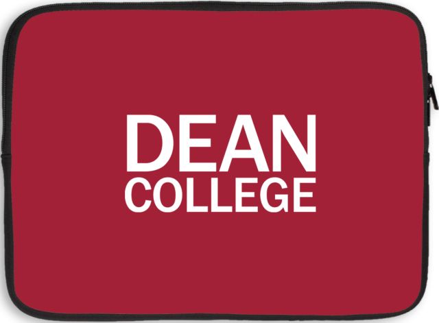 Dean College 15 inch Neoprene Laptop Sleeve Primary Mark - ONLINE ONLY