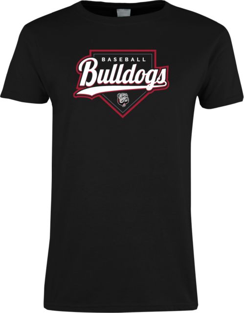 Dean College Ladies T Shirt Baseball Plate Design - ONLINE ONLY