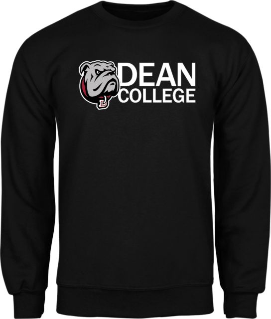 Dean College Fleece Crew Dean College w/ Bulldog Head - ONLINE ONLY