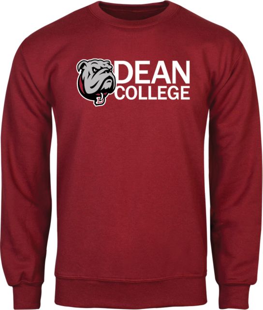 Dean College Fleece Crew Dean College w/ Bulldog Head - ONLINE ONLY