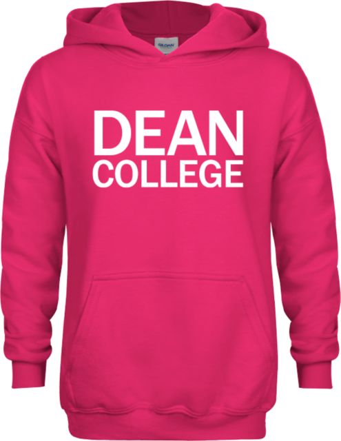 Dean College Youth Fleece Hoodie Primary Mark - ONLINE ONLY