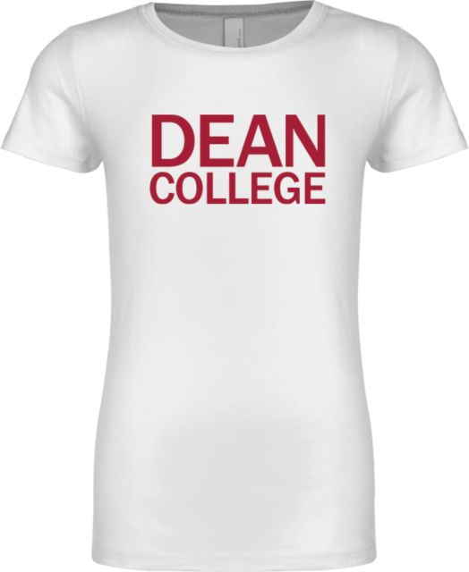 Dean College Next Level Girls Fashion Fit T Shirt Primary Mark - ONLINE ONLY