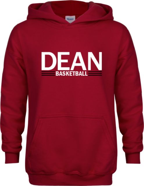 Dean College Youth Fleece Hoodie Baseball Plate Design - ONLINE ONLY