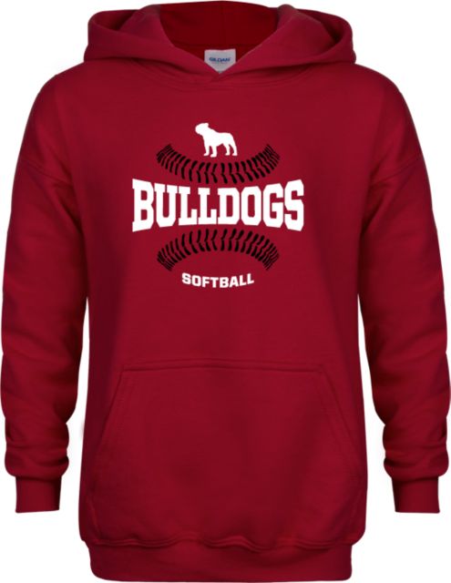 Dean College Youth Fleece Hoodie Softball Seams Design - ONLINE ONLY