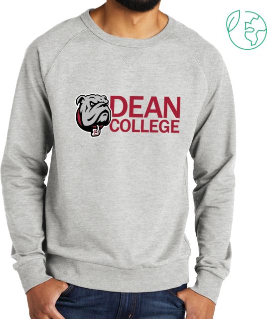 Dean College Allmade Organic French Terry Crewneck Sweatshirt Primary Mark - ONLINE ONLY