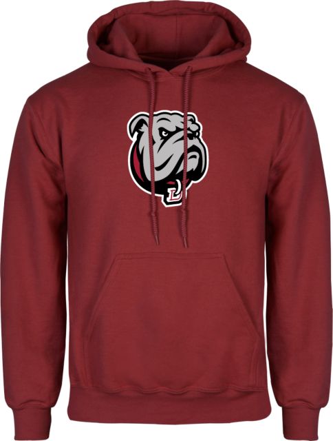 Dean College Fleece Hoodie Bulldog Head - ONLINE ONLY