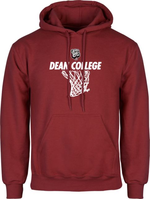 Dean College Fleece Hoodie Basketball Net Design - ONLINE ONLY