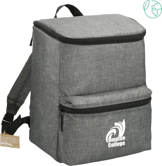 Compton Excursion Recycled 20 Can Backpack Cooler Compton College - ONLINE ONLY