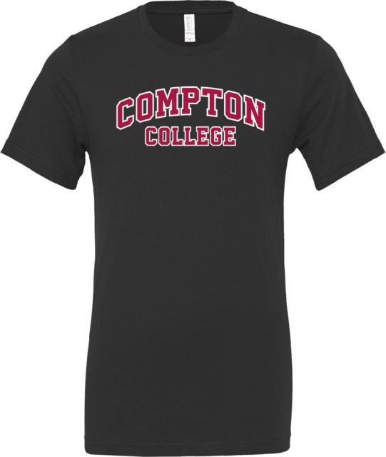 Compton Bella + Canvas Jersey Cotton T Shirt Arched Compton College - ONLINE ONLY