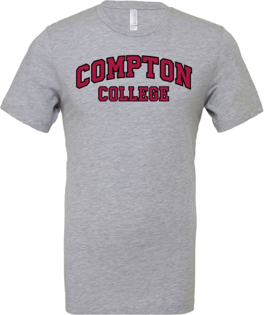 Compton Bella + Canvas CVC T Shirt Arched Compton College - ONLINE ONLY