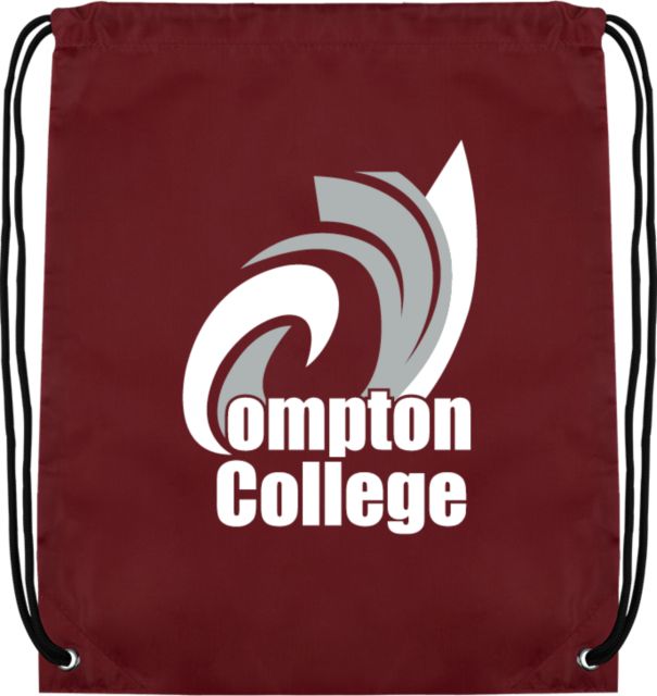Compton Drawstring Backpack Compton College - ONLINE ONLY