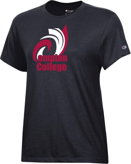 Compton Champion Womens Core Short Sleeve Tee Compton College - ONLINE ONLY