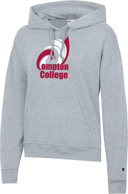 Compton Champion Womens Powerblend Pullover Hood Compton College - ONLINE ONLY