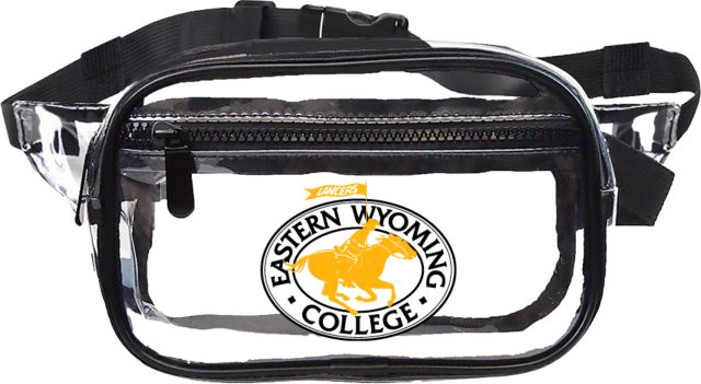 Eastern Wyoming Clear Fanny Pack Eastern Wyoming College Lancers Primary Mark - ONLINE ONLY