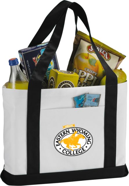 Eastern Wyoming Contender Canvas Tote Eastern Wyoming College Lancers Primary Mark - ONLINE ONLY