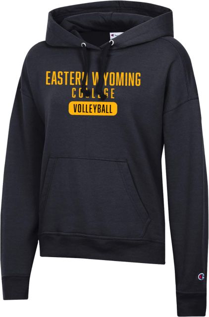 Eastern Wyoming Champion Womens Powerblend Pullover Hood Eastern Wyoming College - Volleyball - ONLINE ONLY