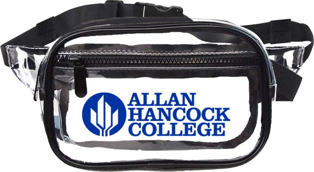 Allan Hancock Clear Fanny Pack Allan Hancock College - ONLINE ONLY