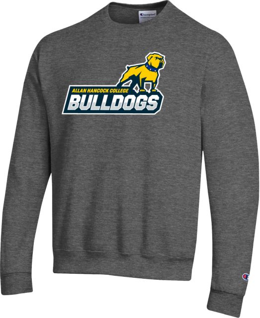 Allan Hancock Champion Fleece Crew Allan Hancock College Bulldogs with Mascot - ONLINE ONLY