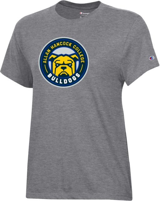 Allan Hancock Champion Womens Core Short Sleeve Tee Allan Hancock College Bulldogs Circle Mark - ONLINE ONLY