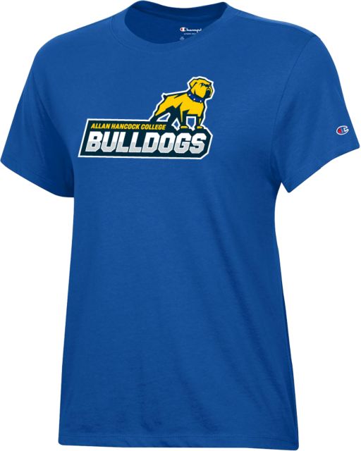 Allan Hancock Champion Womens Core Short Sleeve Tee Allan Hancock College Bulldogs with Mascot - ONLINE ONLY