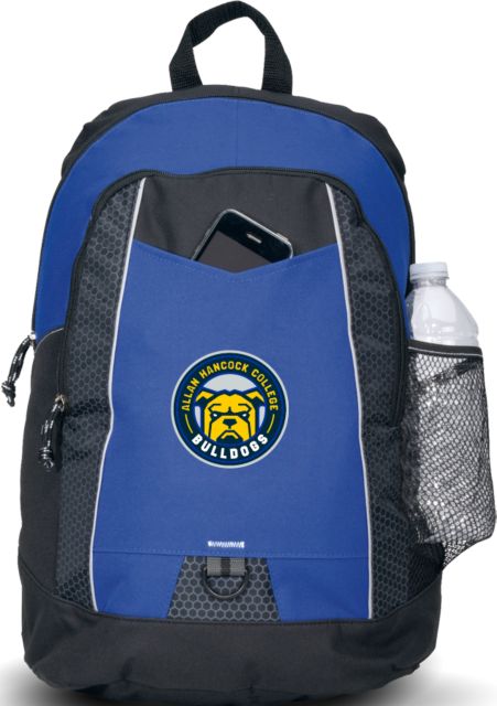 Allan Hancock Impulse Backpack Allan Hancock College Bulldogs Circle Mark - ONLINE ONLY