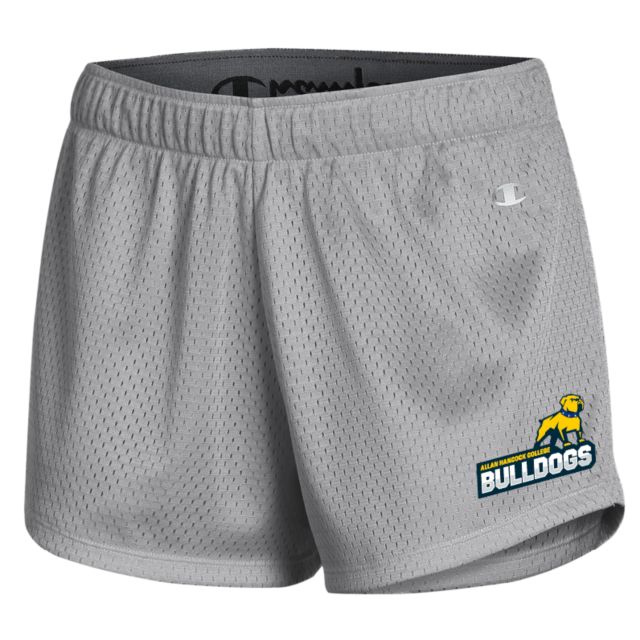 Allan Hancock Champion Womens Mesh Short Allan Hancock College Bulldogs with Mascot - ONLINE ONLY