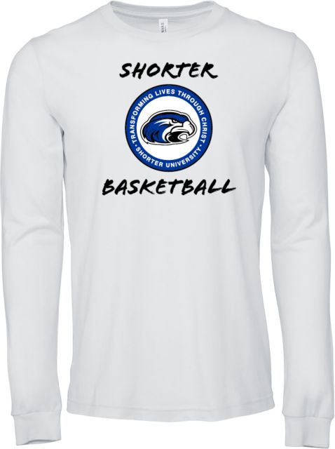 Shorter Univ Bella + Canvas Jersey Cotton Long Sleeve T Shirt Shorter University Basketball - ONLINE ONLY