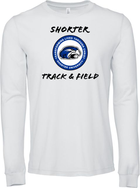 Shorter Univ Bella + Canvas Jersey Cotton Long Sleeve T Shirt Shorter University Track and Field - ONLINE ONLY