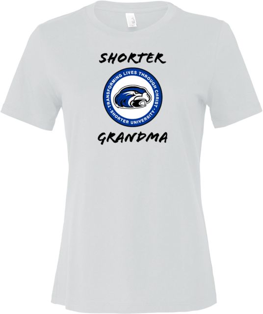 Shorter Univ Bella + Canvas Womens Relaxed Cotton T Shirt Shorter University Grandma - ONLINE ONLY