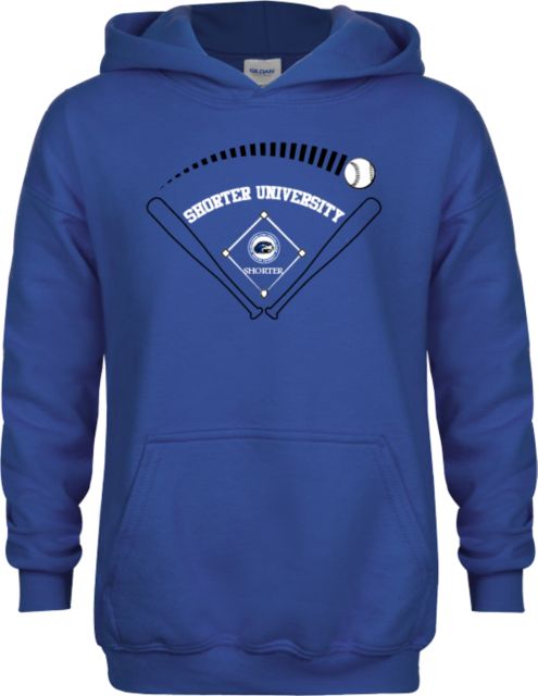 Shorter Univ Youth Fleece Hoodie Shorter University Baseball Graphic - ONLINE ONLY