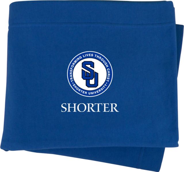 Shorter Univ Sweatshirt Blanket Shorter University SU - ONLINE ONLY