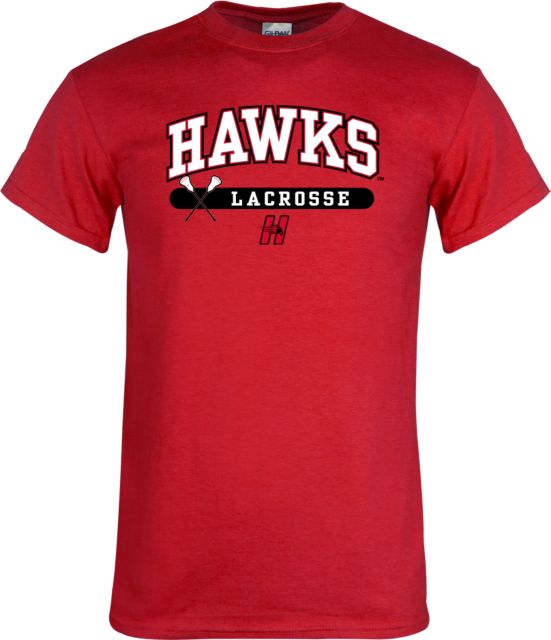 Hartford T Shirt Hawks Lacrosse Arched - ONLINE ONLY