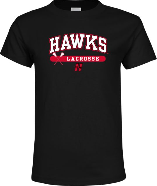 Hartford Youth T Shirt Hawks Lacrosse Arched - ONLINE ONLY