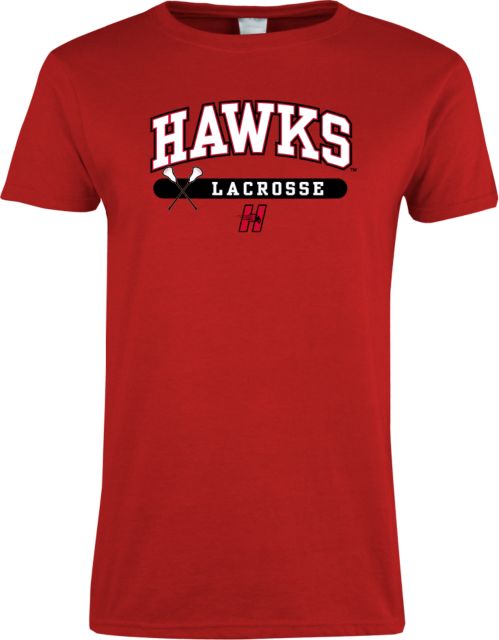 Hartford Ladies T Shirt Hawks Lacrosse Arched - ONLINE ONLY