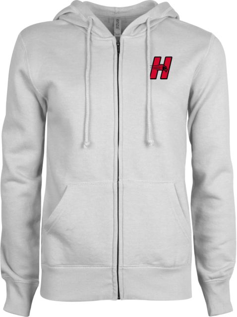 Hartford ENZA Ladies Fleece Full Zip Hoodie Primary Logo Mark H - ONLINE ONLY