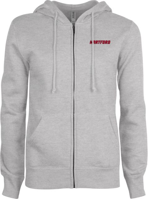Hartford ENZA Ladies Fleece Full Zip Hoodie Hartford Logotype - ONLINE ONLY