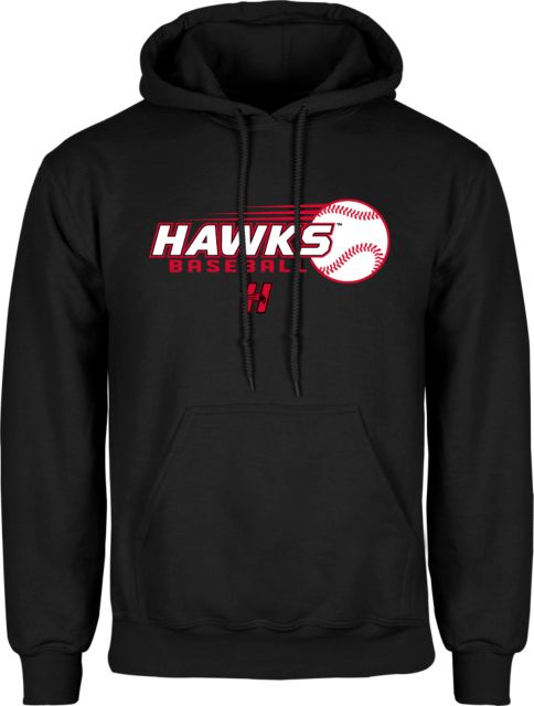 Hartford Fleece Hoodie Hawks Baseball w/ Flying Ball - ONLINE ONLY