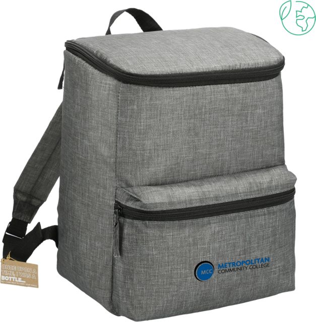 Metropolitan River  Excursion Recycled 20 Can Backpack Cooler Metropolitan Community College - ONLINE ONLY