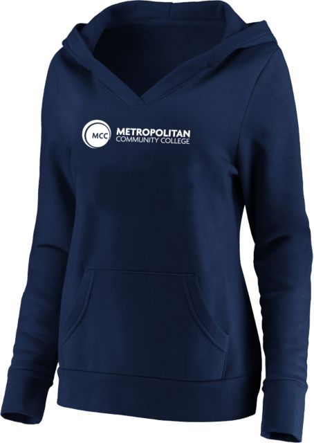 Metropolitan River  Womens Plus Hoodie Metropolitan Community College - Plus - ONLINE ONLY