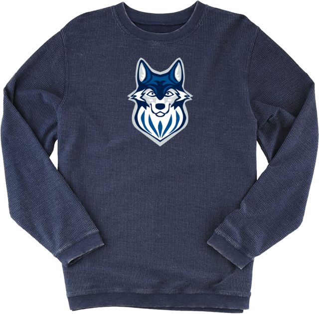 Metropolitan River  Boxercraft Womens Corded Crew Metropolitan Community College Mascot - ONLINE ONLY