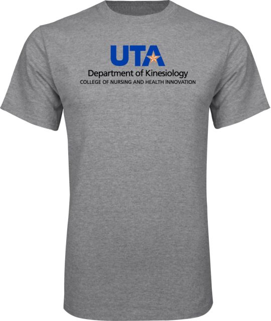 UTA T Shirt Department of Kinesiology Centered - ONLINE ONLY
