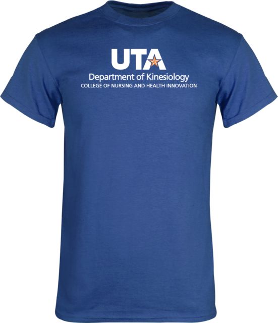 UTA T Shirt Department of Kinesiology Centered - ONLINE ONLY