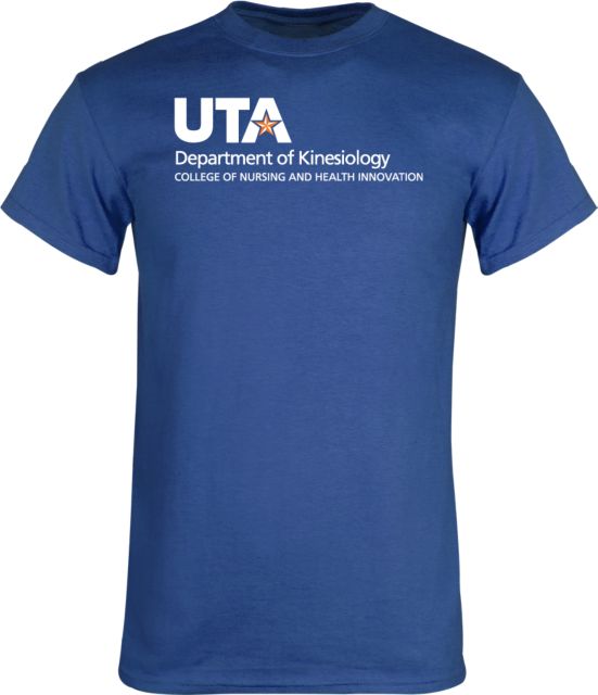 UTA T Shirt Department of Kinesiology Stacked - ONLINE ONLY