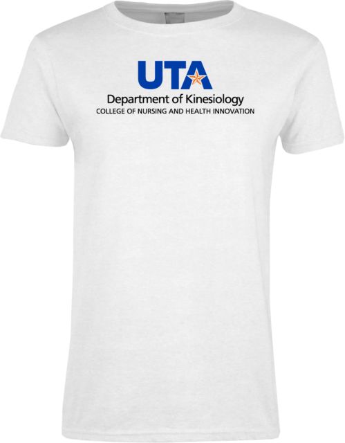 UTA Ladies T Shirt Department of Kinesiology Centered - ONLINE ONLY