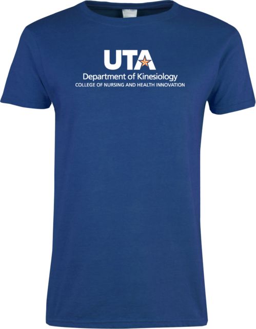 UTA Ladies T Shirt Department of Kinesiology Centered - ONLINE ONLY