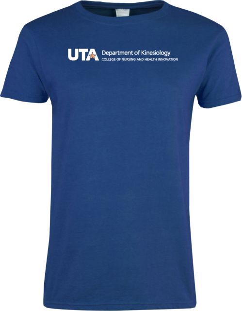 UTA Ladies T Shirt Department of Kinesiology Flat - ONLINE ONLY
